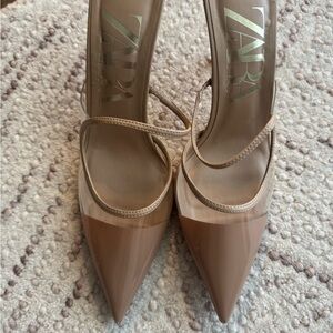 Zara nude heel